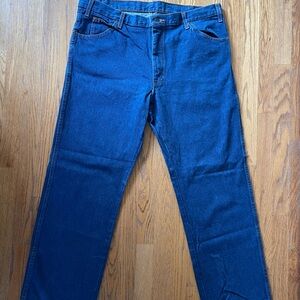 Dickies Workwear Denim Jeans | 38x30 | 100% Cotton | Heavy Duty Work Pants